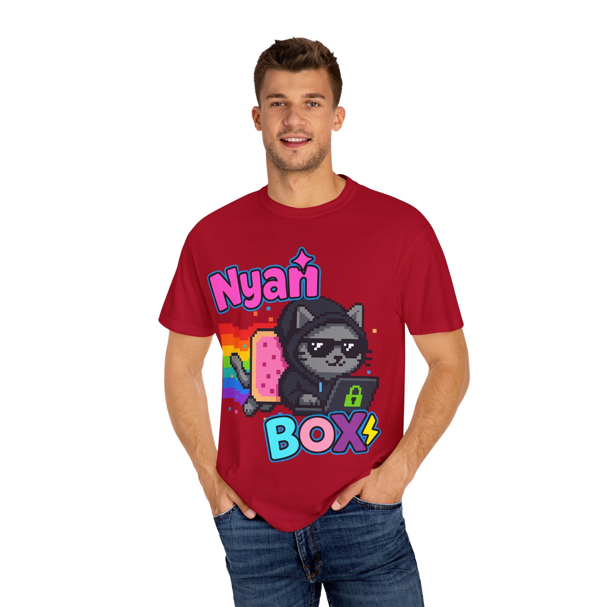 nyanBOX - Hacker Cat - T-shirt