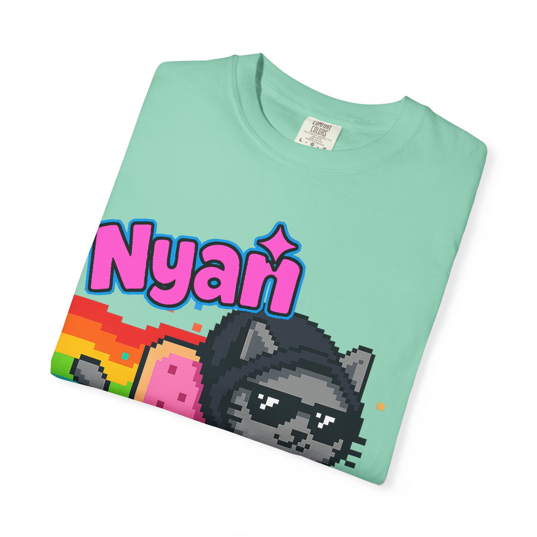 Nyan Devices - Hacker Cat - T-shirt