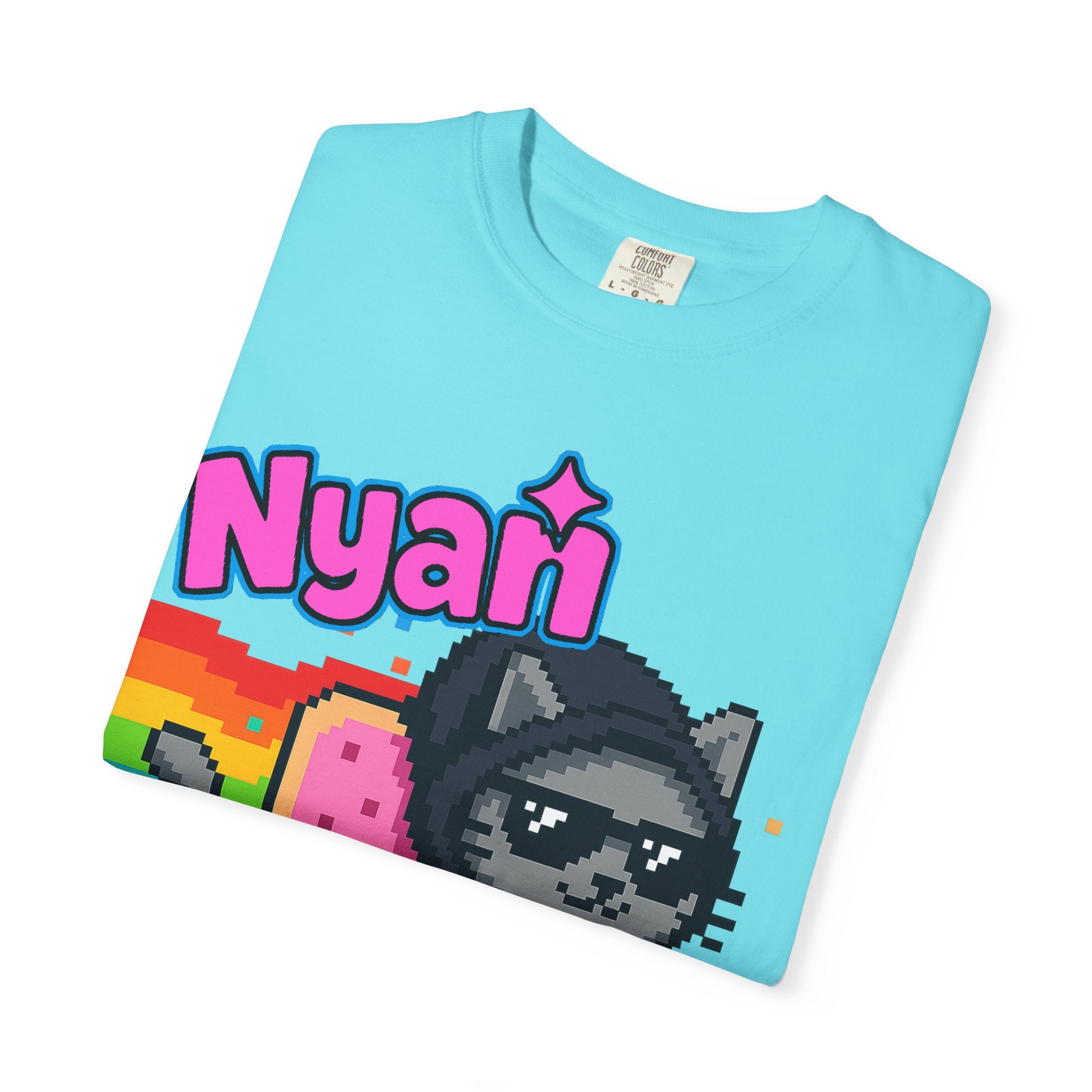 Nyan Devices - Hacker Cat - T-shirt