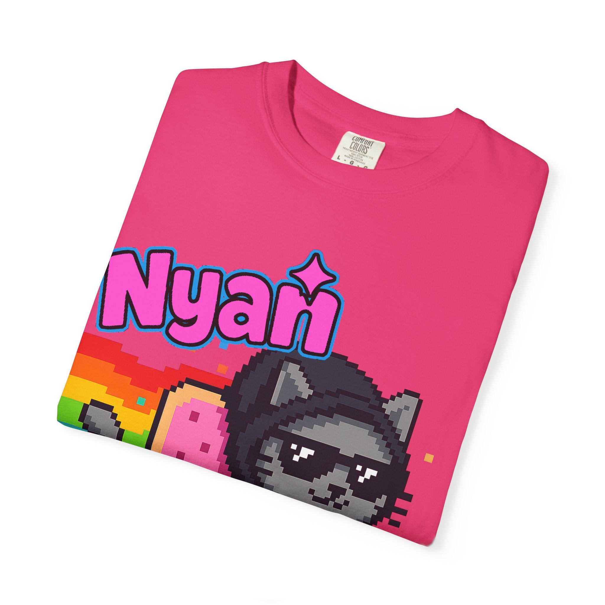Nyan Devices - Hacker Cat - T-shirt