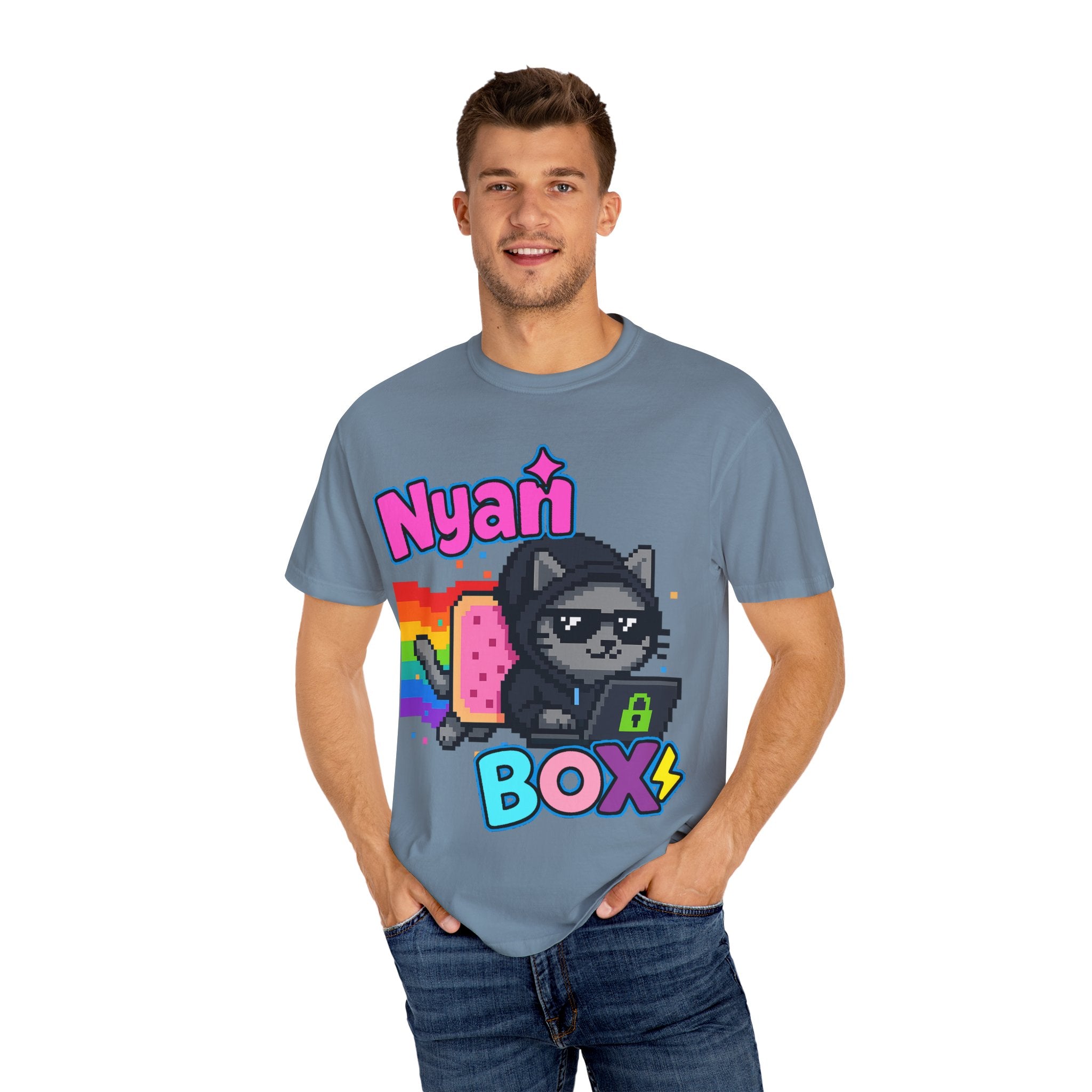 nyanBOX - Hacker Cat - T-shirt