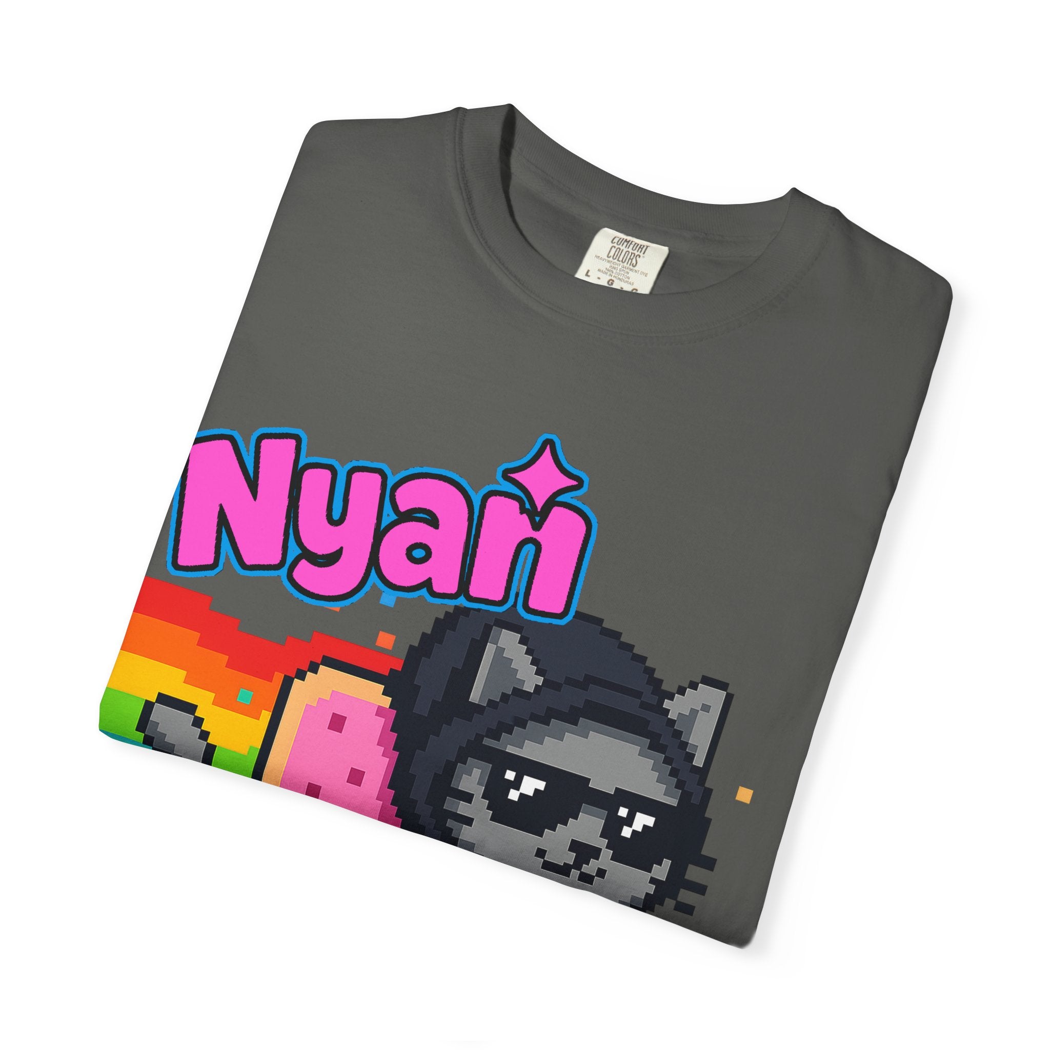 Nyan Devices - Hacker Cat - T-shirt
