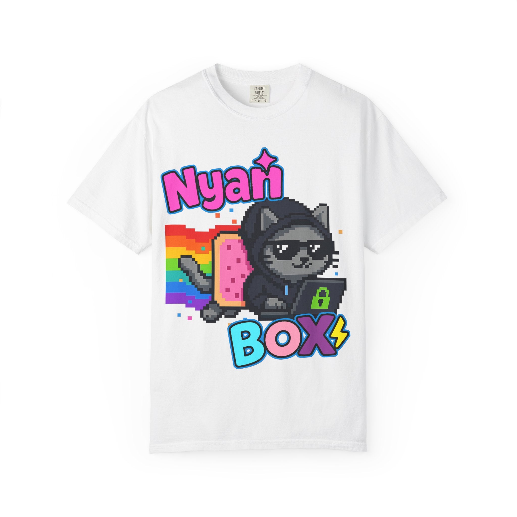 nyanBOX - Hacker Cat - T-shirt