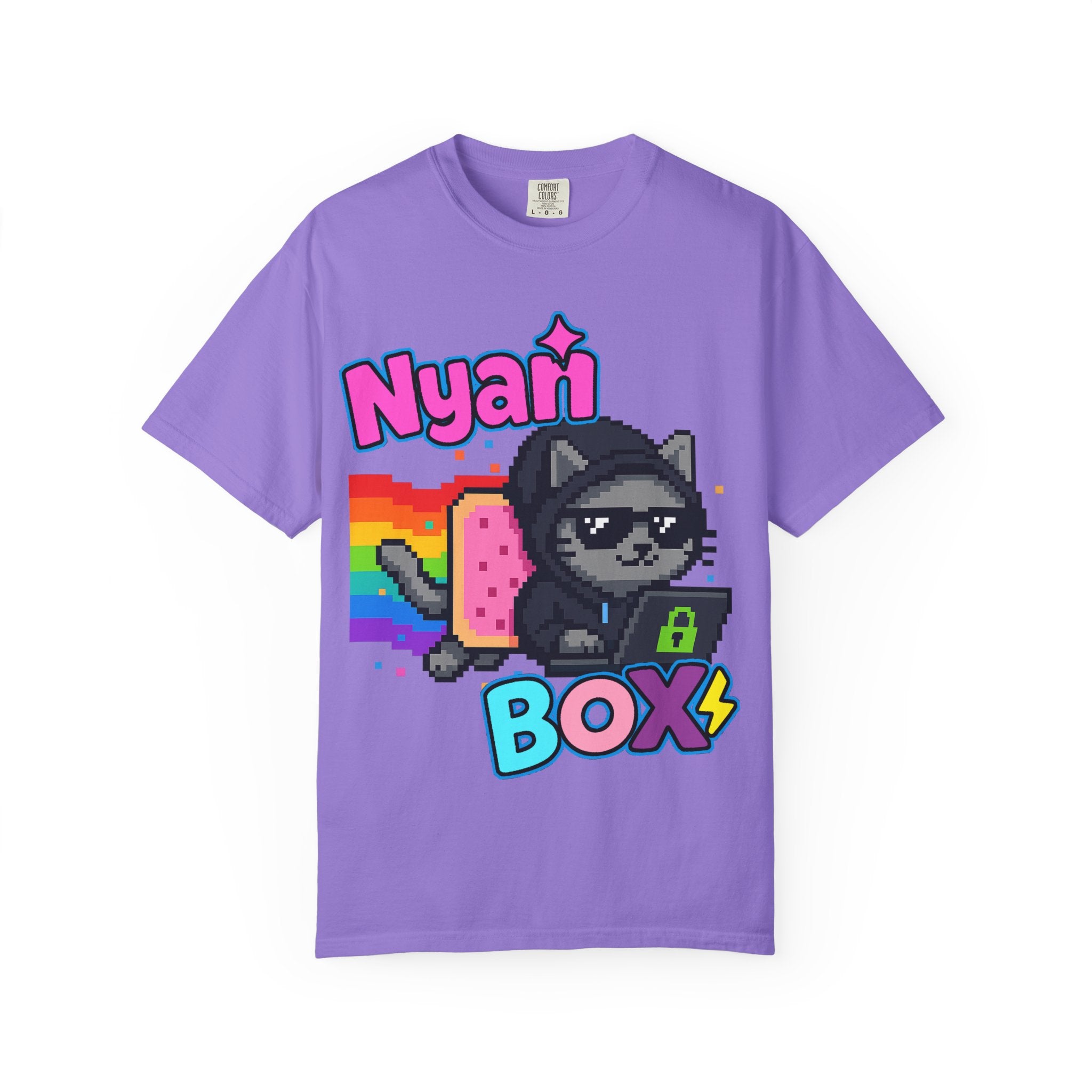 nyanBOX - Hacker Cat - T-shirt