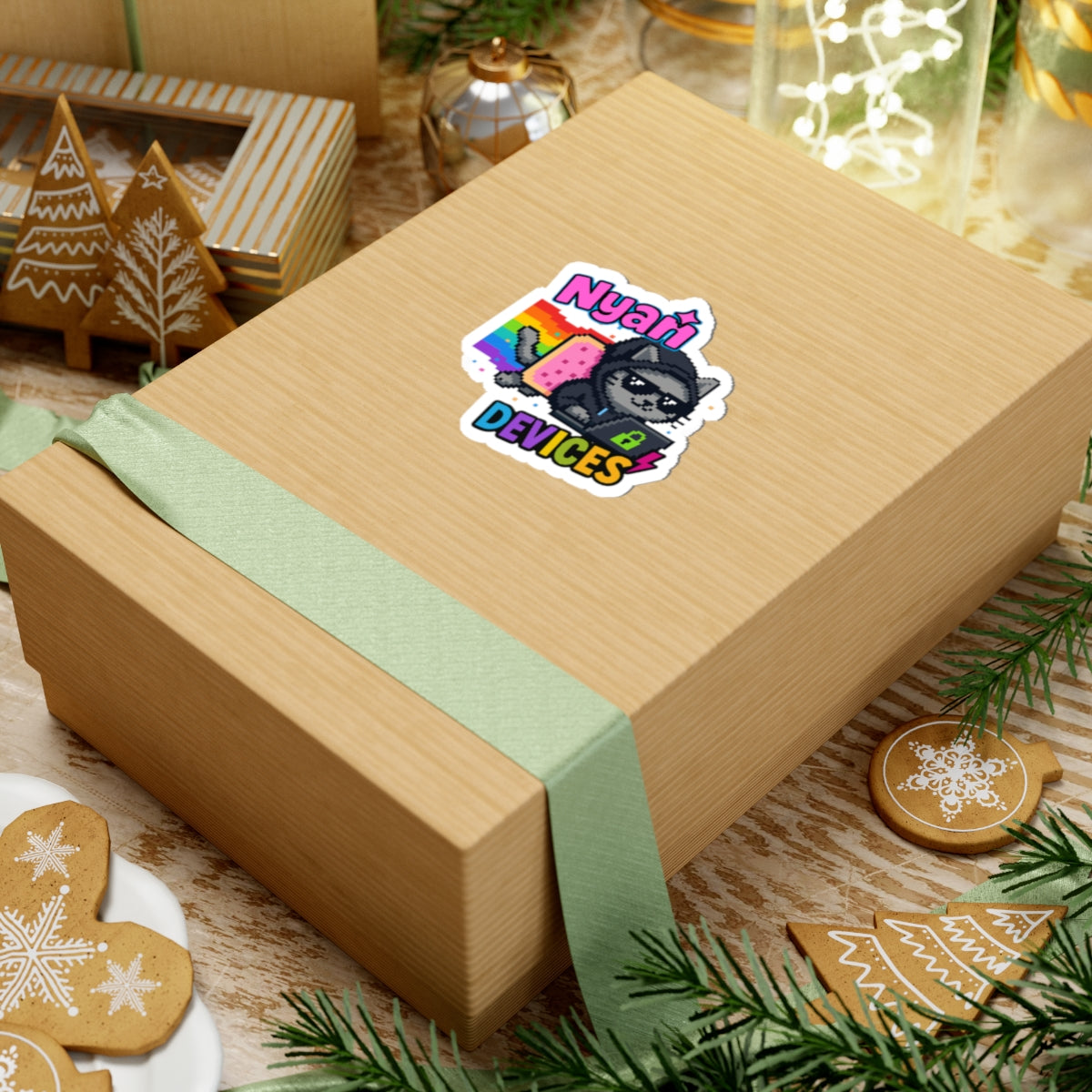 Nyan Devices Sticker