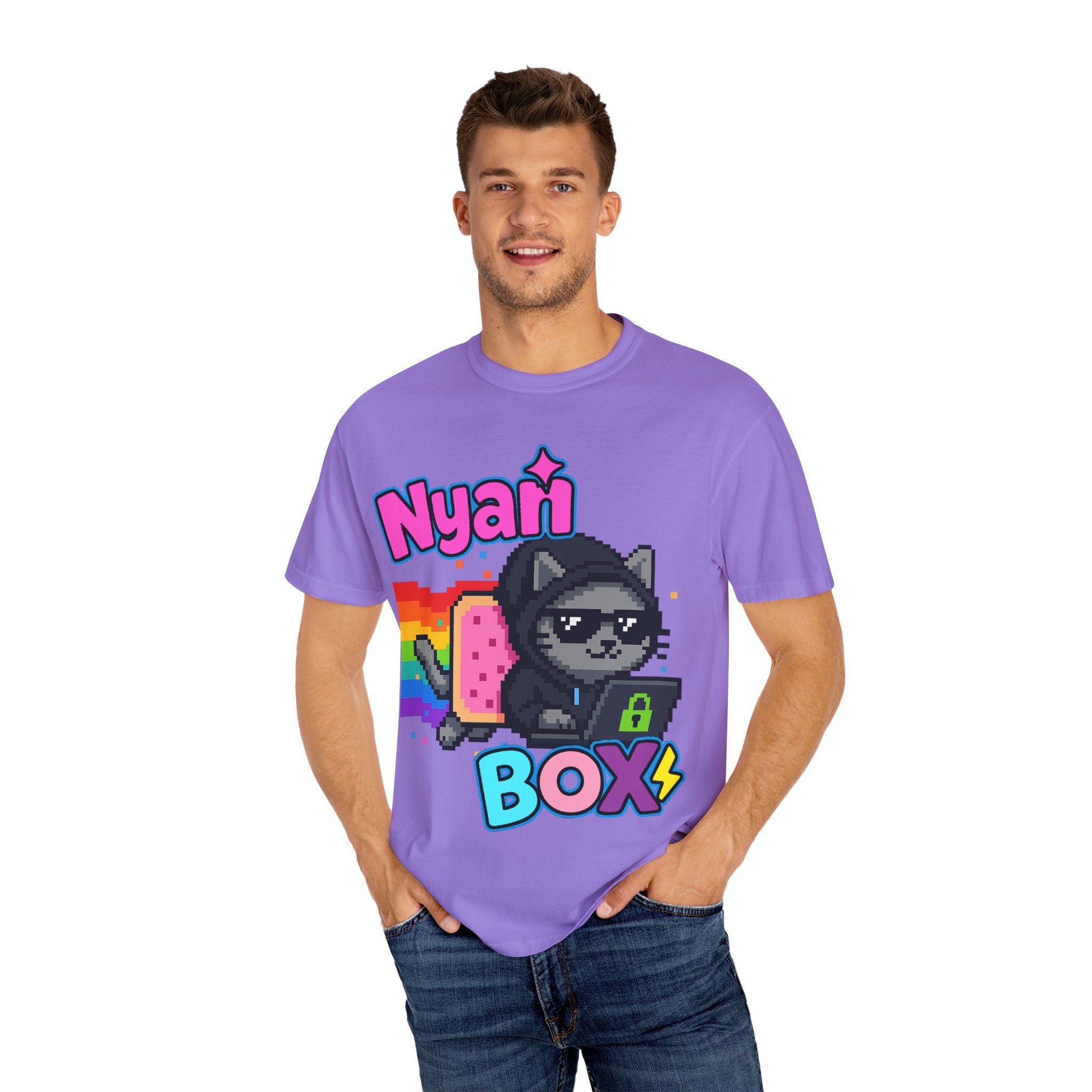 nyanBOX - Hacker Cat - T-shirt