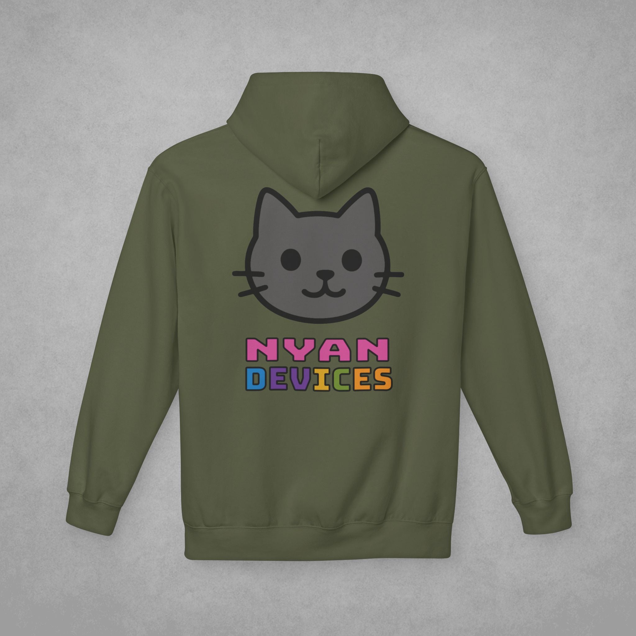 Nyan Devices - Classic Logo - Hooded Sweatshirt