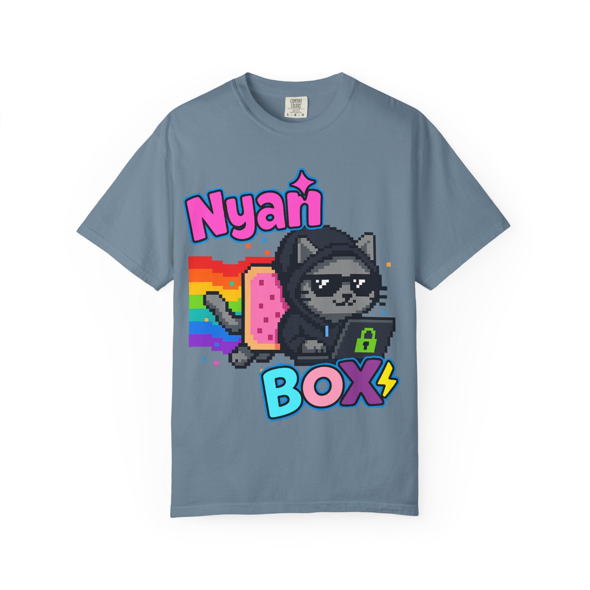 nyanBOX - Hacker Cat - T-shirt