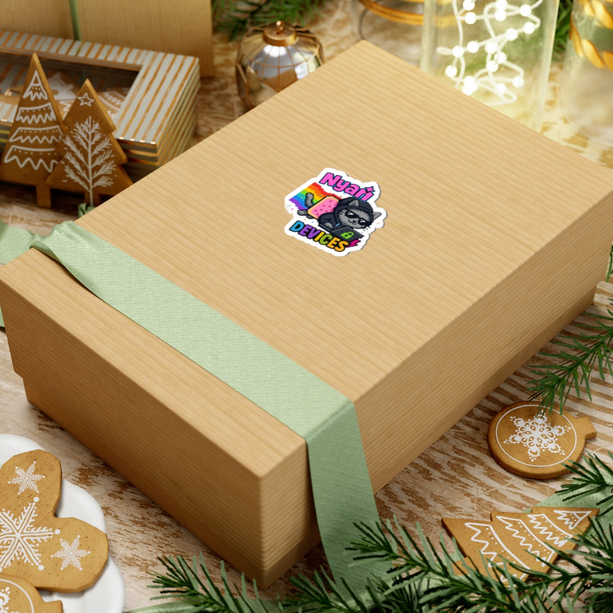 Nyan Devices Sticker