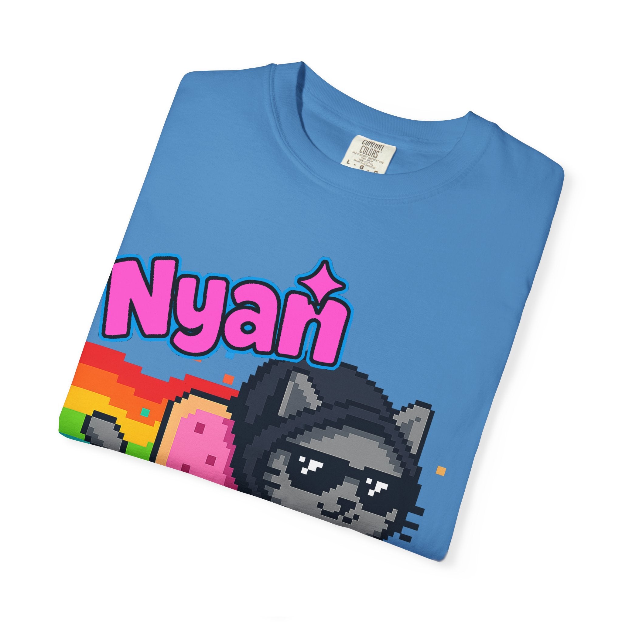 Nyan Devices - Hacker Cat - T-shirt