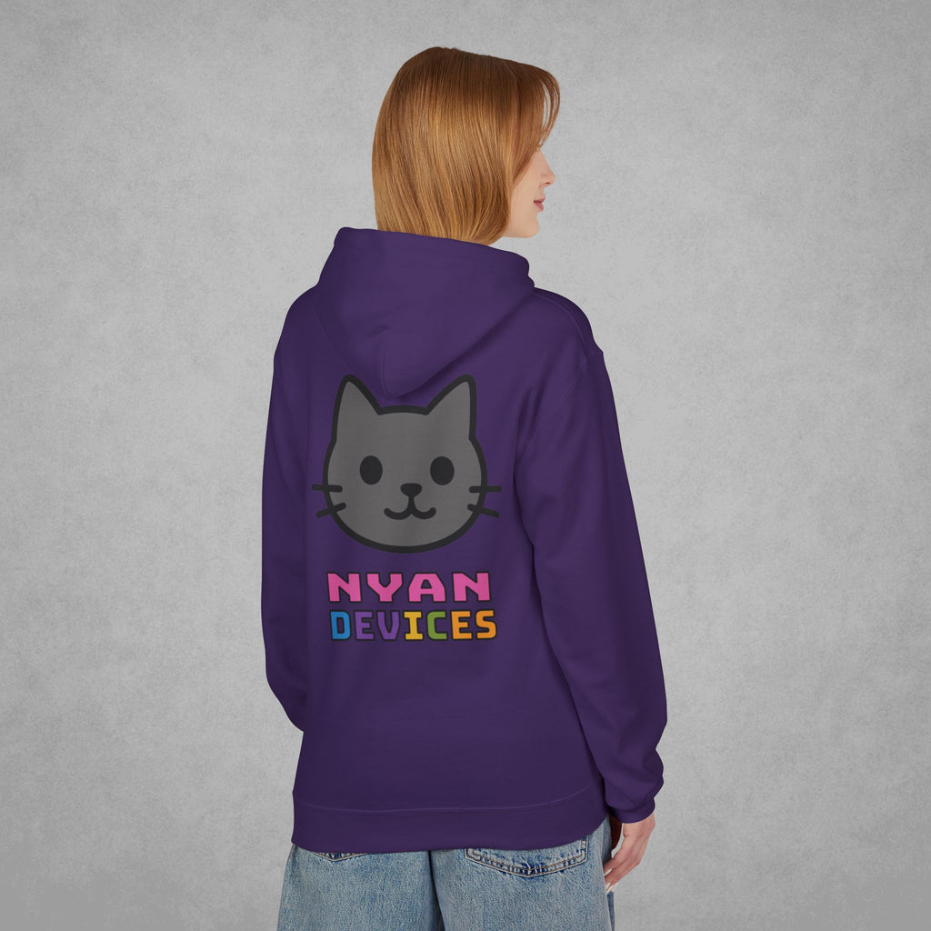 Nyan Devices - Classic Logo - Hooded Sweatshirt