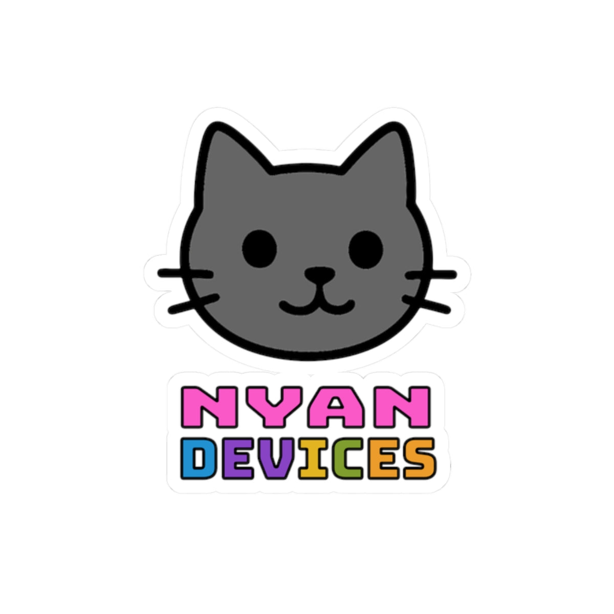 Nyan Devices - Classic Logo - Sticker