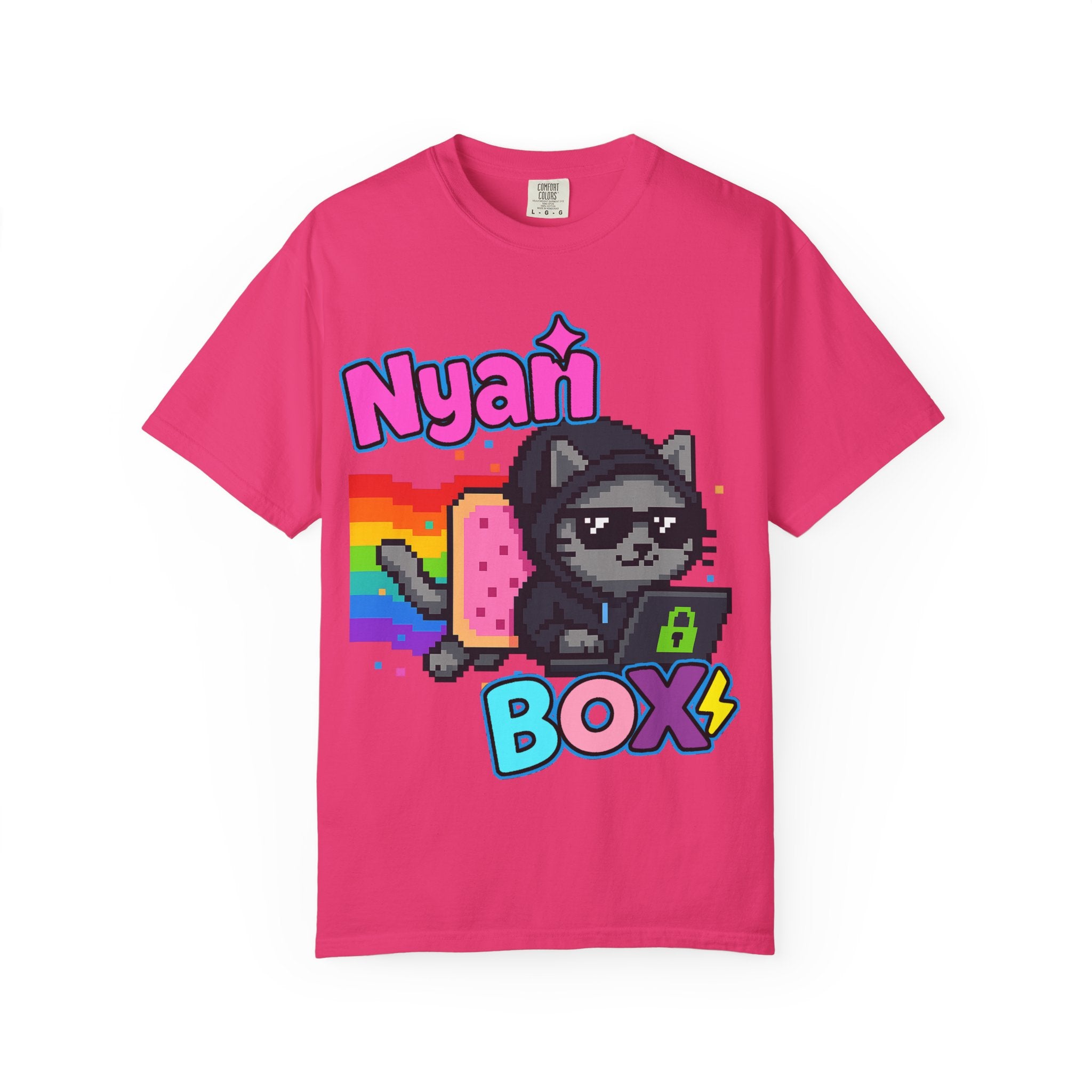 nyanBOX - Hacker Cat - T-shirt